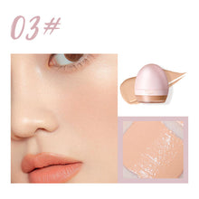 4colors Lightweight Foundation Concealer Cream With Makeup Sponge Brightening Moisturizing Liquid Foundation BBCream